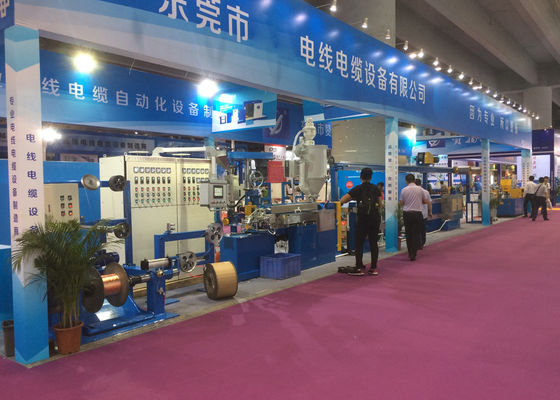 Electrical Cable Plastic Wire Winding Machine Cutting Extrusion Wire Bunching Machine